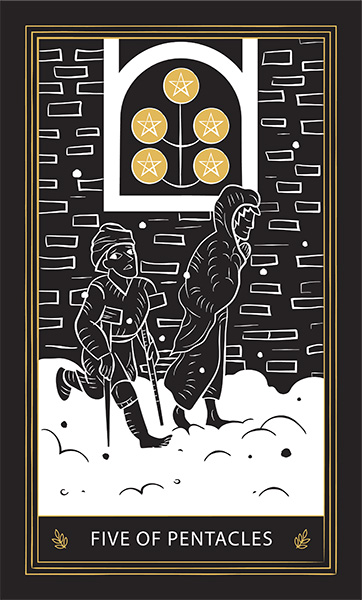 Five of Pentacles